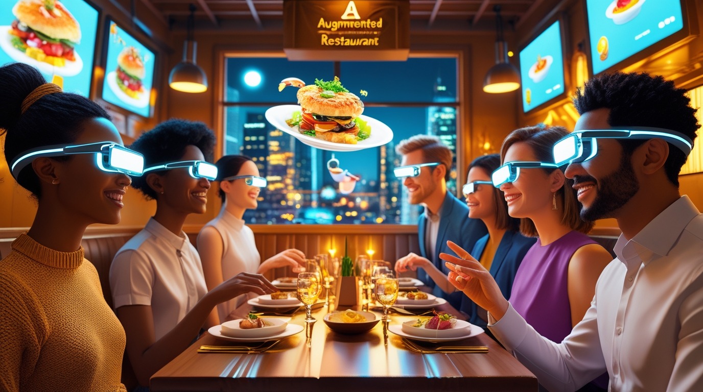 Augmented Reality in Restaurants: Transforming Dining into an Experience